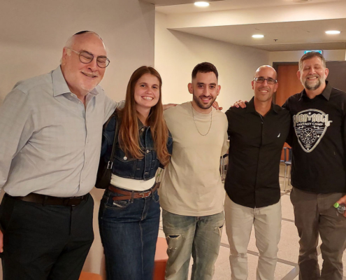 LAST NIGHT IN JERUSALEM - THE BRIDGE A SPECIAL SCREENING AT THE MENACHEM BEGIN CENTER. Honoring the story of October 7 and the healing power of music. THE CAST WITH SPECIAL GUESTS AMBASSADOR MIKE HUCKABEE & DAVID FISHOF, PRODUCER RESIDENT RIVLIN & SAM GRUNDWERG