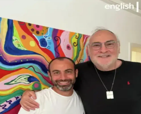 The power of music to heal is among the messages that emerge from The Bridge, a documentary film that follows ten survivors of the October 7th attacks as they travel from Israel to Los Angeles to attend the famed Rock ‘n’ Roll Fantasy Camp, where iconic rock stars mentor the Israeli musicians. Ahead of the upcoming screening on August 19th at the Menachem Begin Heritage Center in Jerusalem, David Fishof, founder of Rock'n'Roll Fantasy Camp, spoke to KAN reporter Naomi Segal